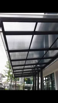 Coberturas em Policarbonato e Vidro